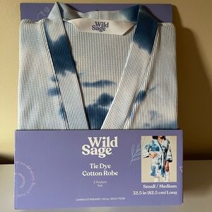 NIB Wild Sage S/M robe